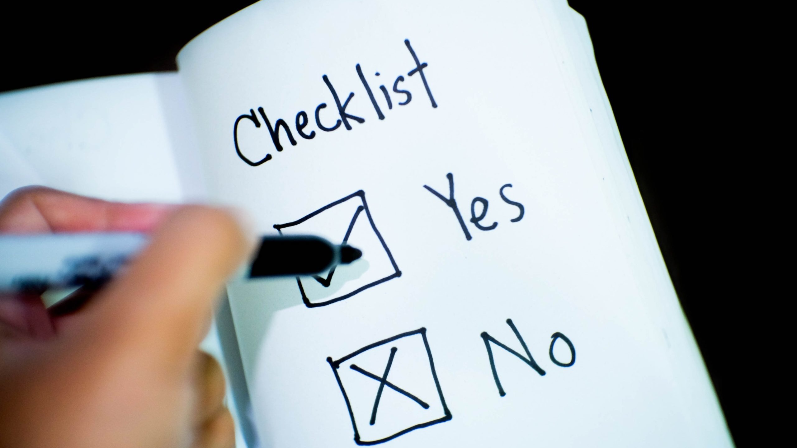 checklist scaled uai